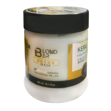 ماسک بوتاکس مو بلوند بار (Blond Bar) مدل Botax Keratin حجم 300 میلی لیتر