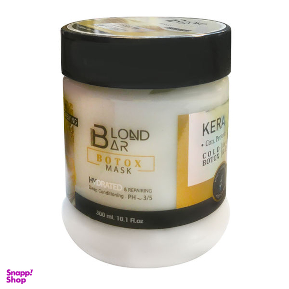 ماسک بوتاکس مو بلوند بار (Blond Bar) مدل Botax Keratin حجم 300 میلی لیتر