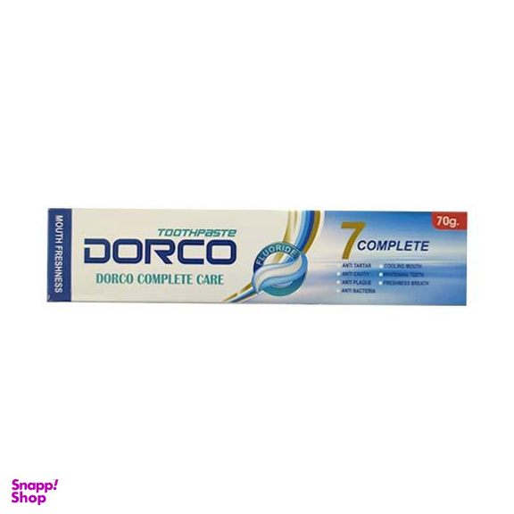 خمیر دندان دورکو (Dorco) مدل 7Complete وزن 70 گرم