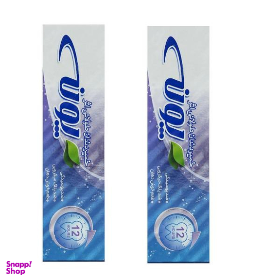 خمیر دندان پونه (Pooneh) مدل Long Last حجم 100 میلی‌ لیتر بسته 2 عددی