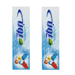 خمیر دندان پونه (Pooneh) مدل Vitamins حجم 100 میلی‌ لیتر بسته 2 عددی