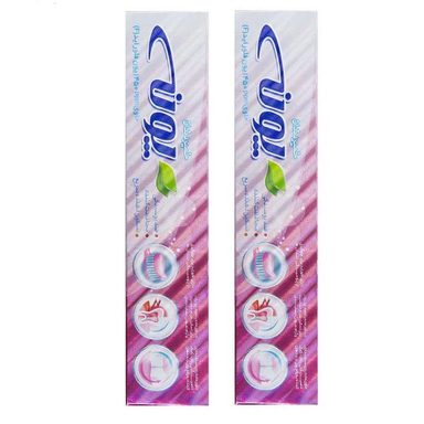 خمیر دندان پونه (Pooneh) مدل Sensitive حجم 100 میلی ‌لیتر بسته 2 عددی