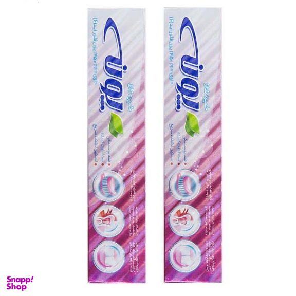 خمیر دندان پونه (Pooneh) مدل Sensitive حجم 100 میلی ‌لیتر بسته 2 عددی