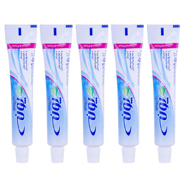 خمیر دندان پونه (Pooneh) مدل Clean And Fresh وزن 80 گرم بسته 5 عددی