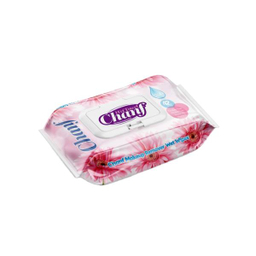 دستمال مرطوب پاک کننده آرایش صورت چانف (Chanf) مدل 003 بسته 42 عددی