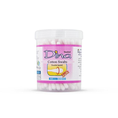 گوش پاک کن دینا (Dina) مدل 3O-Rt بسته 100 عددی