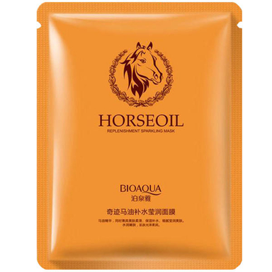 ماسک صورت بایوآکوا (BioAqua) مدل روغن اسب وزن 30 گرم