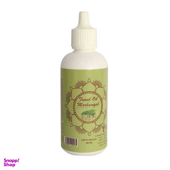 روغن صورت و بدن مرهم یاب (Marhamyab) مدل رازیانه حجم 80 میلی لیتر