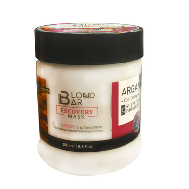 ماسک مو بلوند بار (Blond Bar) مدل Argan Recovery حجم 300 میلی لیتر