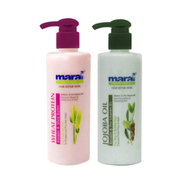 ماسک مو مارال (Maral) مدل Jojoba Wheat حجم 250 میلی لیتر مجموعه 2 عددی