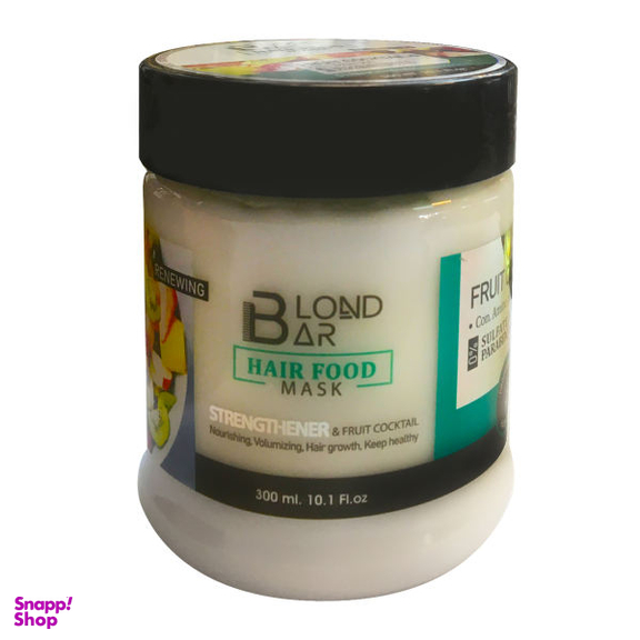 ماسک مو بلوند بار (Blond Bar) مدل Hair Food Fruit Cocktail حجم 300 میلی لیتر