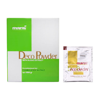 پودر دکلره مارال (Maral) مدل Algae وزن 1000 گرم به همراه پودر دکلره مارال مدل 00W وزن 30 گرم