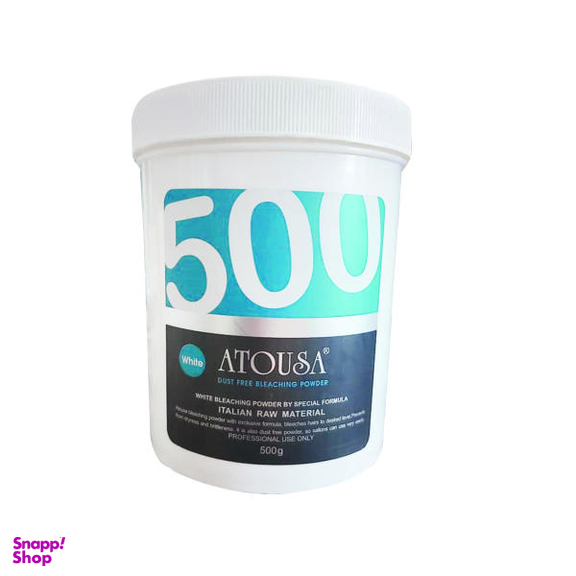 پودر دکلره آتوسا (Atousa) مدل W1221 وزن 500 گرم