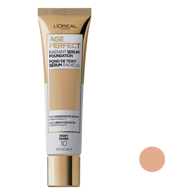 کرم پودر لورآل (L'oreal) مدل AGE Perfect شماره 10 حجم 30 میلی لیتر