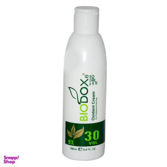 کرم اکسیدان بیوداکس (Bio Dox) مدل 30Vol نه درصد حجم 180 میلی‌ لیتر