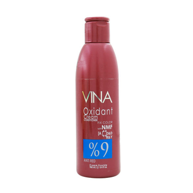 کرم اکسیدان وینا (Vina) مدل ANTI RED نه درصد حجم 180 میلی‌ لیتر