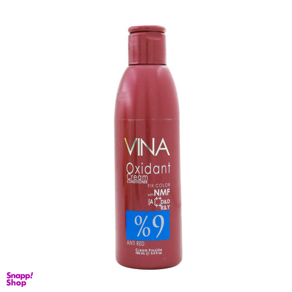 کرم اکسیدان وینا (Vina) مدل ANTI RED نه درصد حجم 180 میلی‌ لیتر