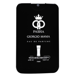 عطر جیبی مردانه پاشا مدل Giorgio Mania حجم 45 میلی لیتر