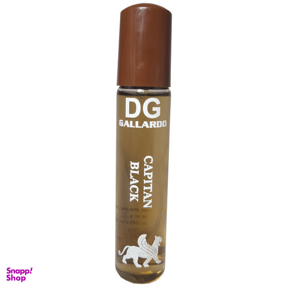 عطر جیبی مردانه گالاردو مدل Capitan black حجم 30 میلی لیتر