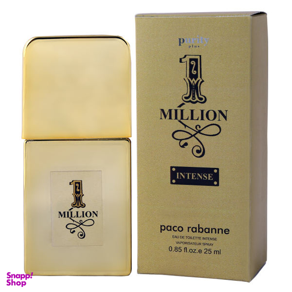 عطر جیبی مردانه پیوریتی (Purity) مدل وان میلیون حجم 25 میلی لیتر