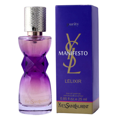 عطر جیبی زنانه پیوریتی (Purity) مدل MANIFESTO حجم 25 میلی لیتر