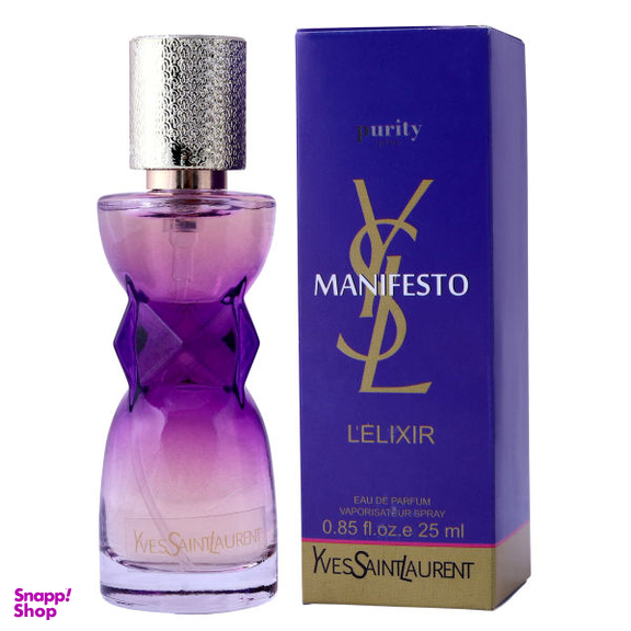 عطر جیبی زنانه پیوریتی (Purity) مدل MANIFESTO حجم 25 میلی لیتر