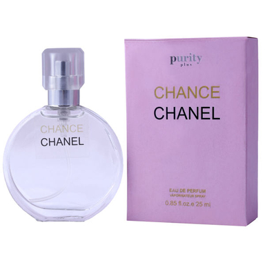 عطر جیبی زنانه پیوریتی (Purity) مدل CHANCE CHANEL حجم 25 میلی لیتر