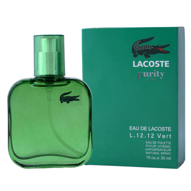 عطر جیبی مردانه پیوریتی (Purity) مدل LACOSTE حجم 30 میلی لیتر