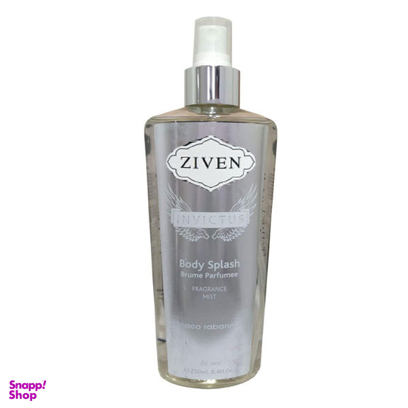 بادی اسپلش مردانه زیون (Ziven) مدل اینوکتوس حجم 250 میلی لیتر