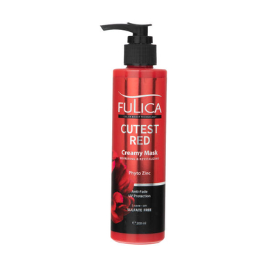 کرم مو تقویت کننده و ترمیم کننده فولیکا (Fulica) مدل Cutest Red حجم 200 میلی لیتر
