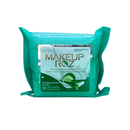 دستمال مرطوب پاک کننده آرایش میکاپ رز (Makeup Rose) مدل A2 بسته 25 عددی