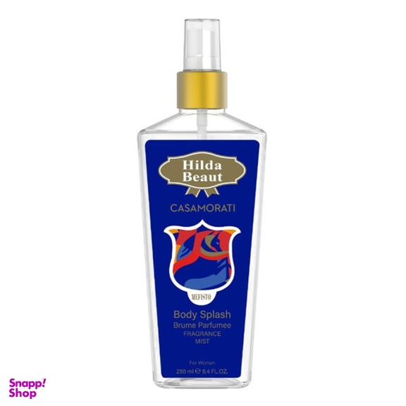بادی اسپلش زنانه هیلدا بیوت (Hilda Beaut) مدل CASAMORATI حجم 250 میلی لیتر