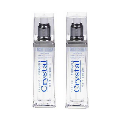 سرم مو کریستال (Crystal) مدل frizz ease حجم 120 میلی لیتر مجموعه 2 عددی