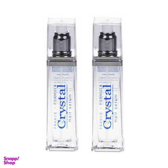 سرم مو کریستال (Crystal) مدل frizz ease حجم 120 میلی لیتر مجموعه 2 عددی