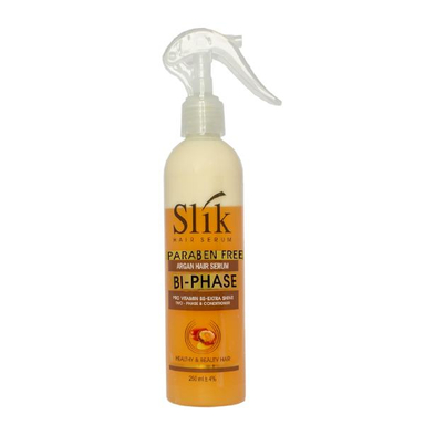 سرم دوفاز مو اسلیک (Slik) مدل روغن آرگان حجم 250 میلی لیتر