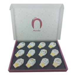 کوکتل پدیکور ناستالیا (Nastalia) مدل Ice Cream وزن 800 گرم بسته 12 عددی
