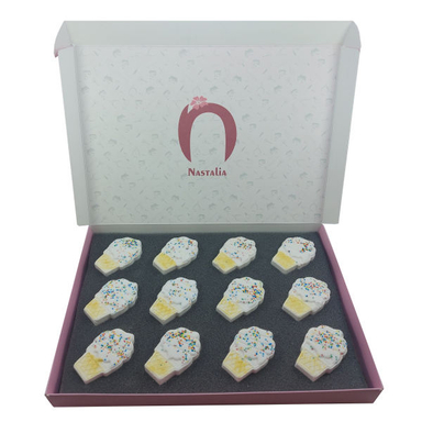 کوکتل پدیکور ناستالیا (Nastalia) مدل Ice Cream وزن 800 گرم بسته 12 عددی