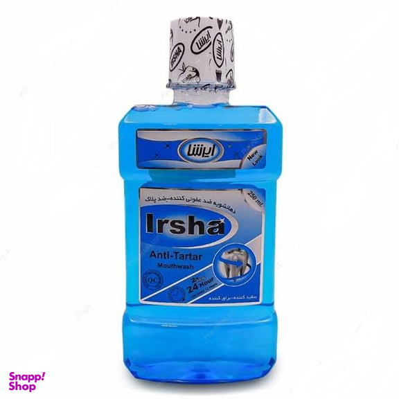 دهان شویه ایرشا (Irsha) مدل Anti-Trtar حجم 250 میلی لیتر