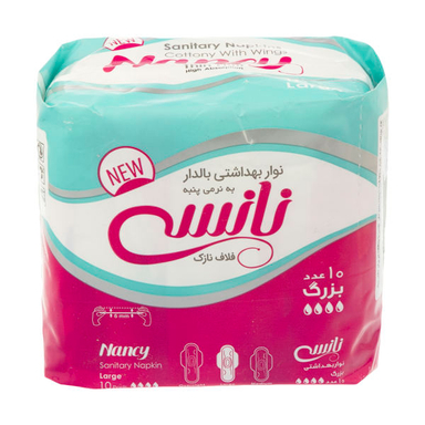 نوار بهداشتی نانسی (Nancy) مدل Thin Fluff بسته 10 عددی