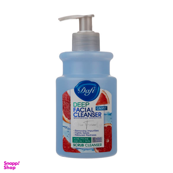 ژل شستشو صورت دافی (Dafi) مدل Deep Facial Cleanser حجم 343 میلی لیتر