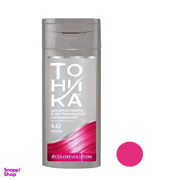 شامپو رنگساژ تونیکا (Tonika) مدل 2442 شماره 4.62 حجم 150 میلی‌ لیتر رنگ صورتی