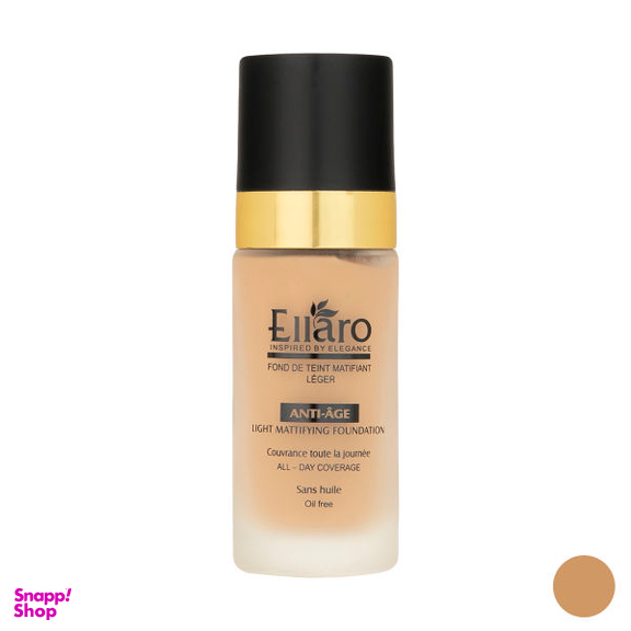 کرم پودر الارو (Ellaro) سری Anti Age مدل Honey Beige شماره 05 حجم 30 میلی لیتر