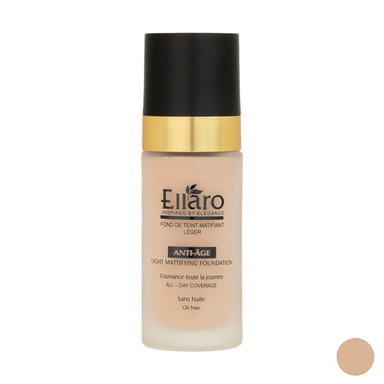 کرم پودر الارو (Ellaro) سری Anti Age مدل Silky Rose شماره 01 حجم 30 میلی لیتر