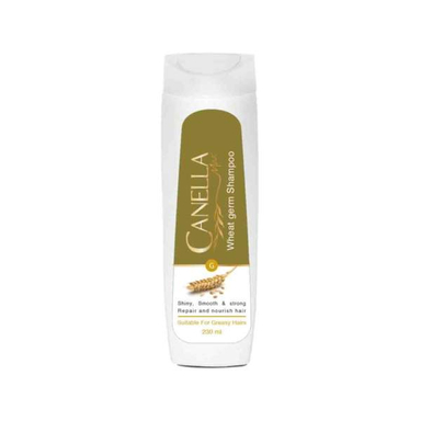 شامپو مو کنلامکس (Canellamax) مدل Wheat Germ حجم 230 میلی لیتر