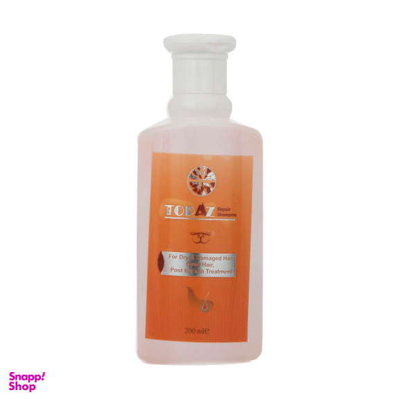 شامپو ضد ریزش مو توپاز (Topaz) مدل Sulfate Free حجم 200 میلی لیتر