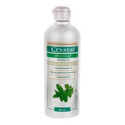 شامپو مو کریستال (Crystal) مدل نعناع حجم 400 میلی لیتر