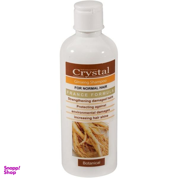 شامپو مو کریستال (Crystal) مدل جینسینگ حجم 400 میلی لیتر