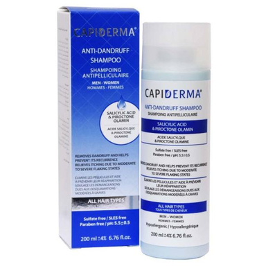 شامپو مو کپیدرما (Capiderma) مدل Anti Dandruff حجم 200 میلی لیتر