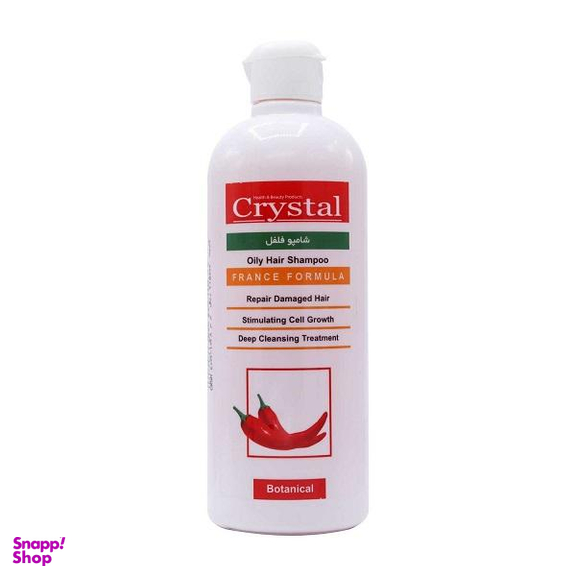 شامپو مو کریستال (Crystal) مدل فلفل حجم 400 میلی لیتر