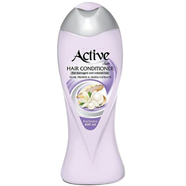 نرم کننده مو اکتیو (Active) مدل شکوفه بهارنارنج حجم 400 میلی لیتر مجموعه 3 عددی